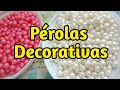 Como Fazer Pérolas Decorativas Comestíveis