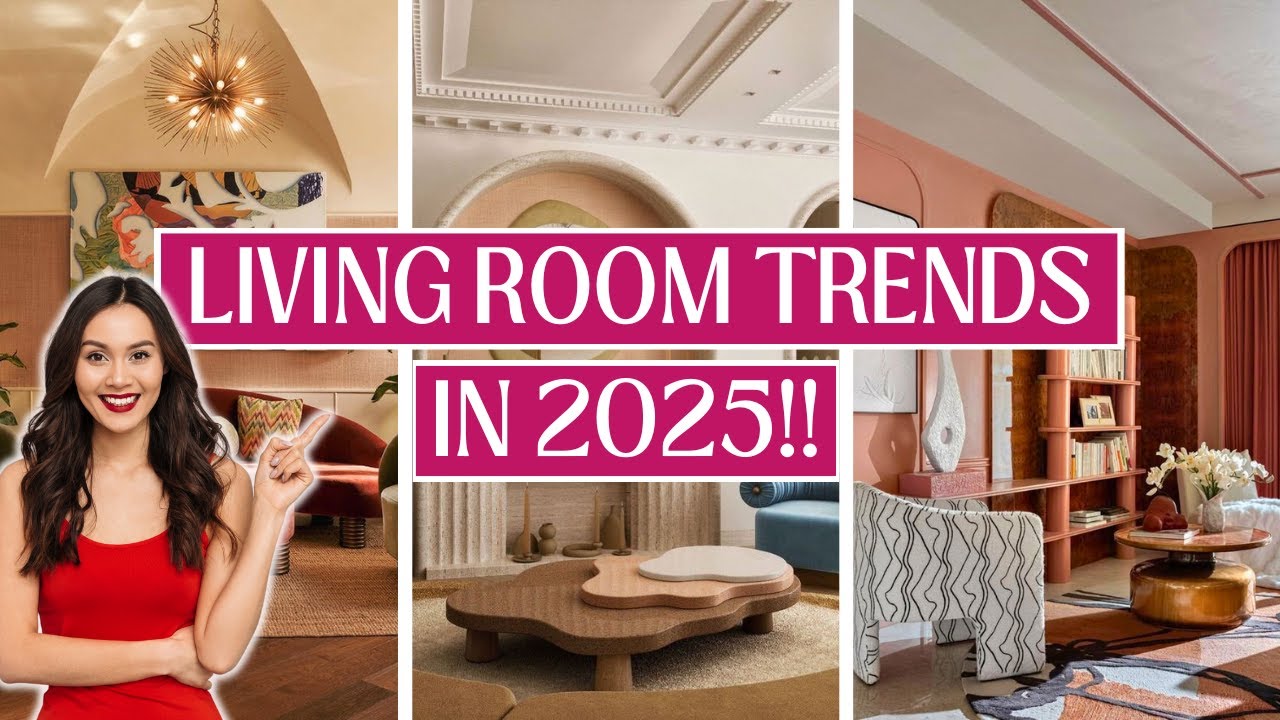 Living Room TRENDS that will Dominate 2025! - YouTube