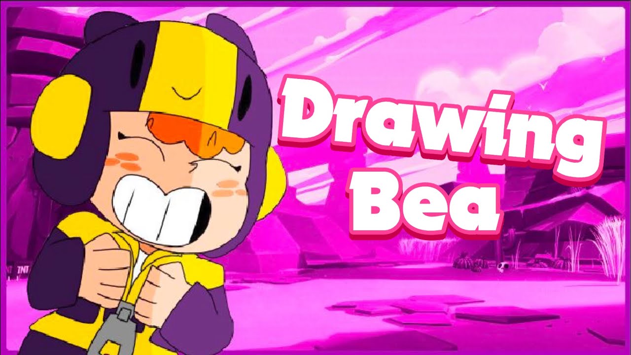 Speed art of Bea| Brawl Stars - YouTube