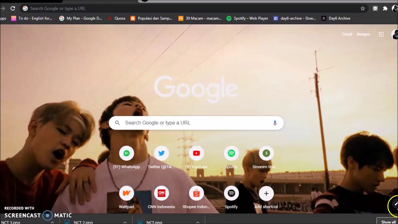 PERSONALIZE YOUR GOOGLE CHROME HOMEPAGE WITH KPOP LIVE WALLPAPER GIF