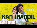 Kan Irandil Song [BASS BOOSTED] - Tamil Uthama Puthiran | Dhanush |Genelia_Sk musical