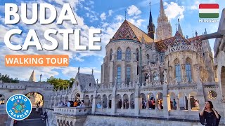 Exploring Budapest's Castle District | Walking Tour | 4K UHD 2023