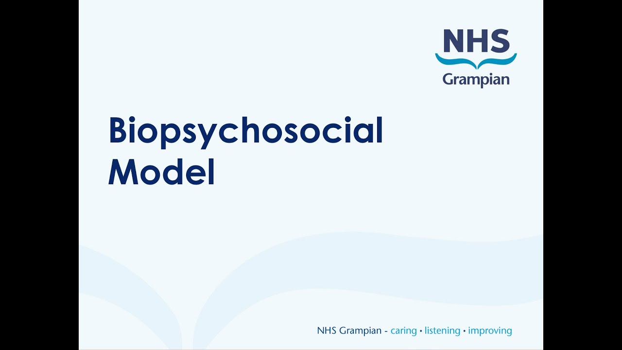 S&D Webinar Series: Biopsychosocial Model - YouTube