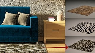 How to make a carpet in 3ds max vray (using vray displacement mod)