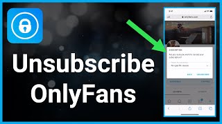 How To Unsubscribe To Someone On OnlyFans Resimi