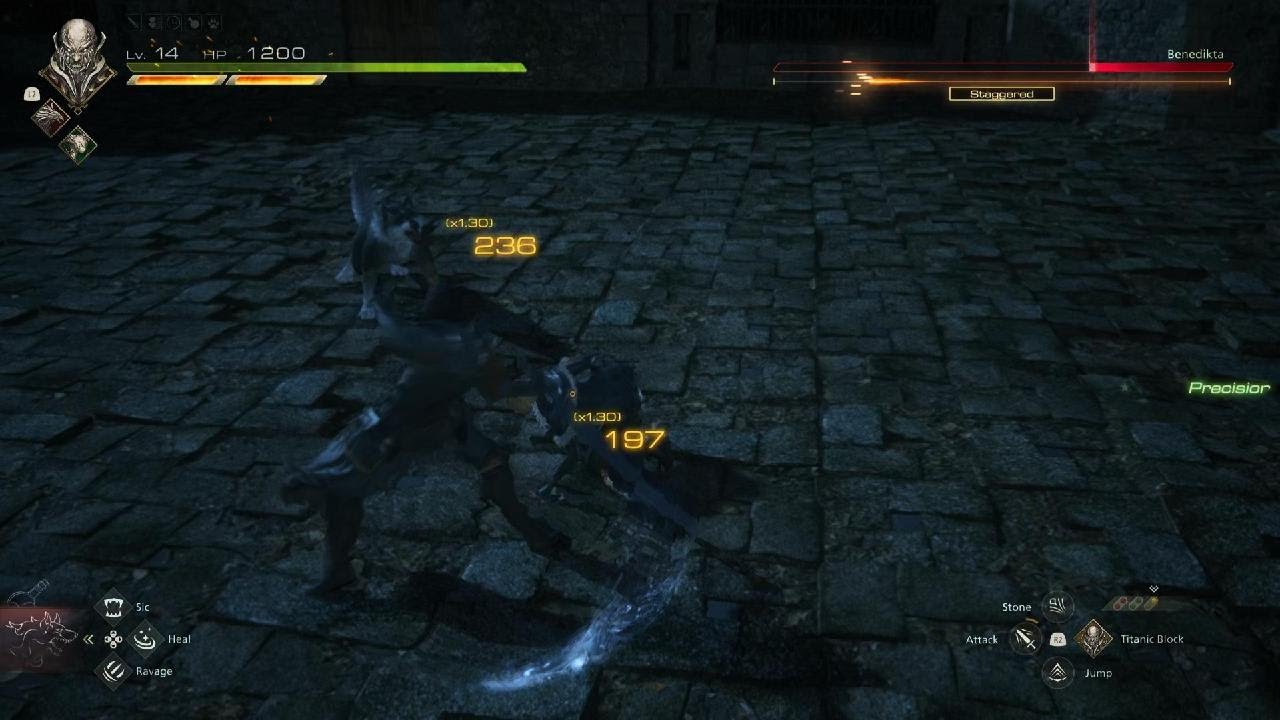 Final Fantasy XVI Demo - Benedikta Boss Fight No Damage - YouTube