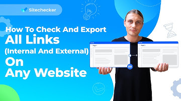 How To Check and Export all Internal and External Links on ANY Website