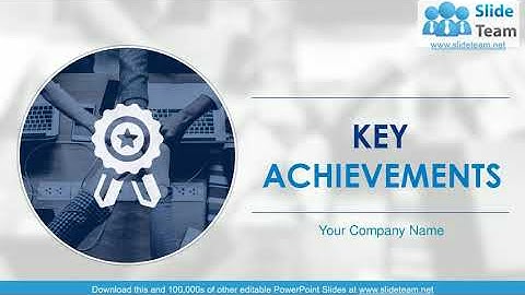Key Achievements PowerPoint Presentation Slides
