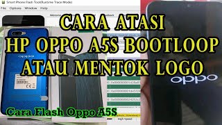 Overcome Oppo a5s bootloop or stuck on logo