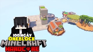 Mình Sinh Tồn 100 Ngày Minecraft OneBlock Siêu Khó [ FULL MOVIE ]