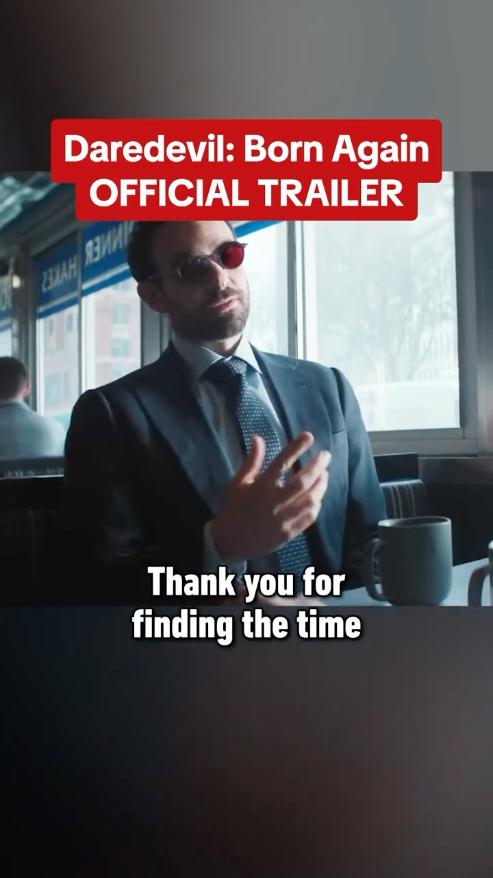 Matt Murdock \u0026 Wilson Fisk sit down for a coffee in the new trailer for Daredevil: Born Again