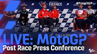 LIVE: Post-race press conference at the #FrenchGP