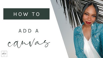 How To Add A Canvas To Your Showit Template