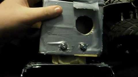 Traxxas slash 4x4 how to make an onboard camera mount