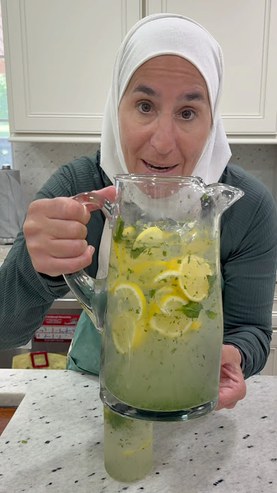 Mint lemonade recipe #lemonade #lemon #fyp #fypシ #recipe #easyrecipe #drinks #delicious #yummy