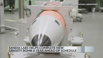 Sandia Labs help complete new gravity bomb a year ahead of schedul