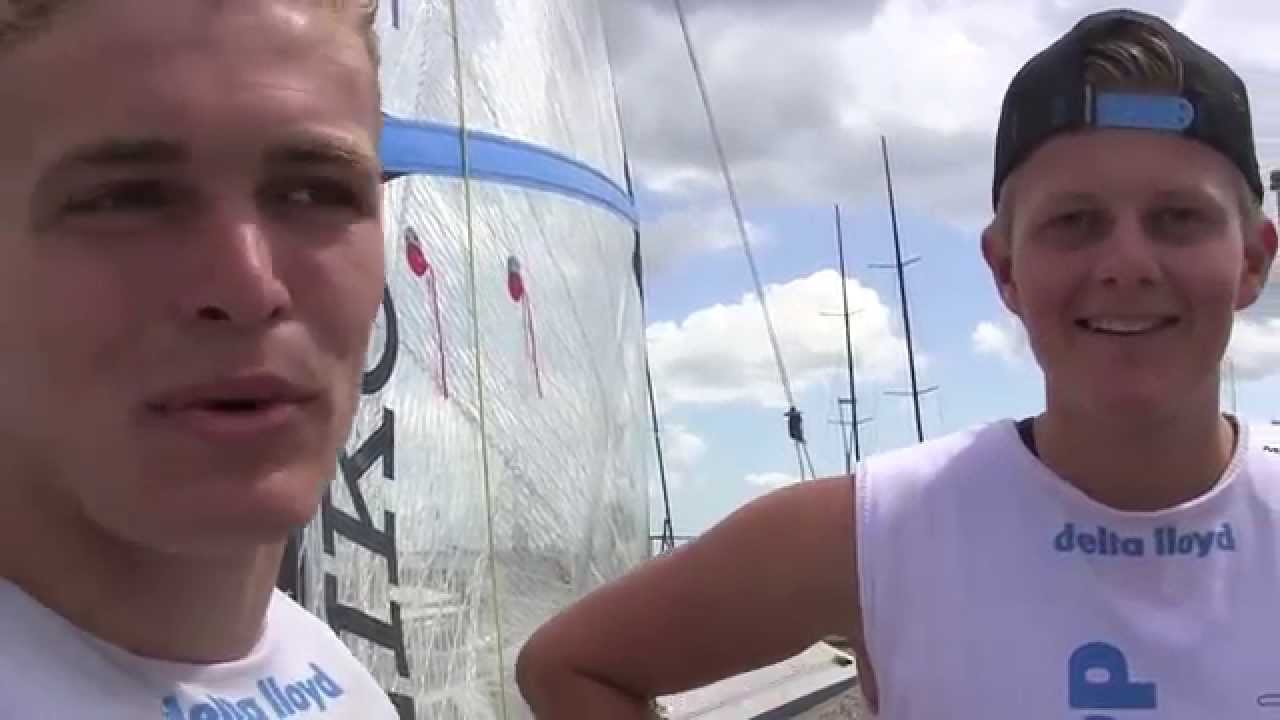 2014 Seiko Junior World Championship - Day 4 - Interview with van Stekelenbourg and van de Werken