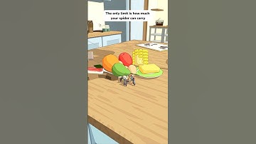 Attaching Multiple Objects to yourself 🍎 🍊 🍐 #spider #game #gaming #indiegame #gamedev