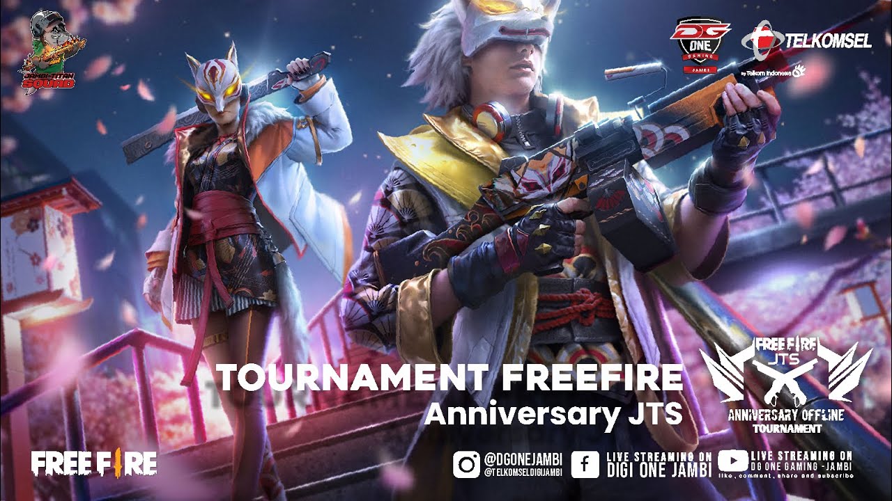 🔴 [ LIVE ] Freefire Tournament Anniversary Jambi Titan Squad With