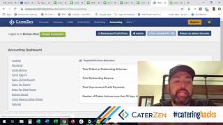 Catering Software Feature Quickbooks Integration