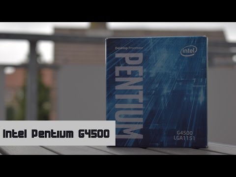 Intel Pentium G4500 Review,Test [GER] | PCTest