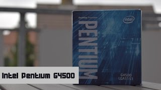 Intel Pentium G4500 Review,Test [GER] | PCTest