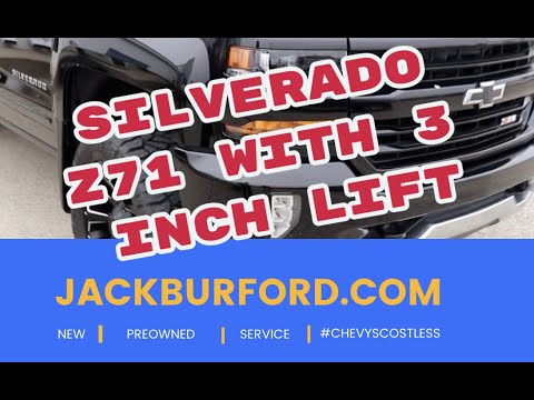2018 Chevy Silverado Z71 with 3 inch lift kit-Sharp - YouTube
