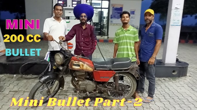 MINI BULLET Part -1, 200 CC Two Stroke Enfield, Two Stroke Bullet Thump