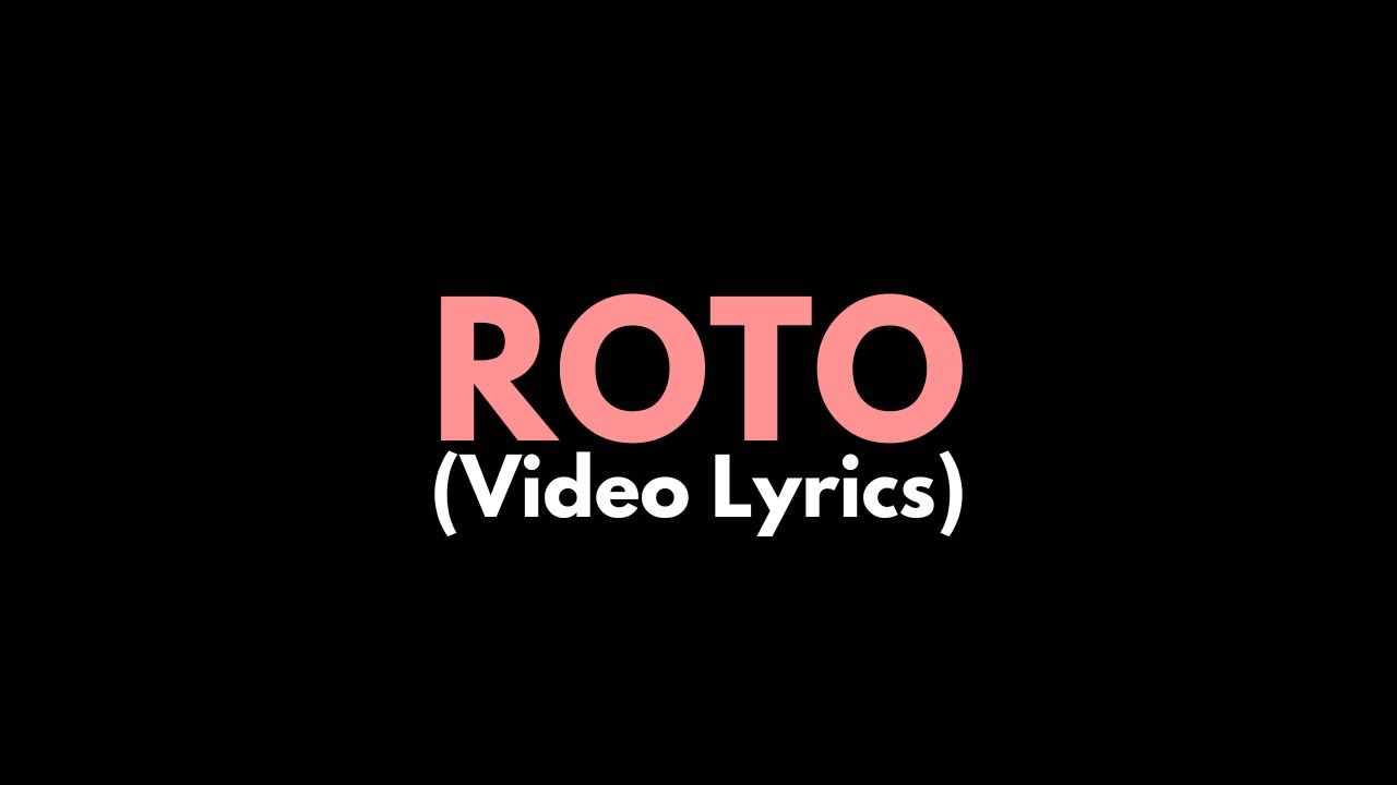 Alan Mic - Roto (Video Lyrics)