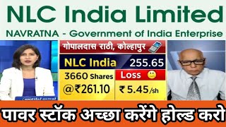 Nlc india share latest news | nlc india share dividend | nlc india share result | navratna psu stock