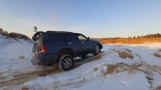 Тест-драйв системы A-TRAC на LEXUS LX 470. Имитации блокировок на диагоналках. OffRoad