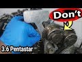 How to replace the CAMSHAFT, CAM Phaser, rocker arms on a 3.6 Pentastar V6 with Timing Chain TOOLS.