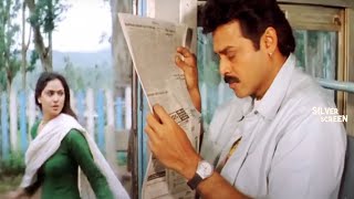 Venkatesh And Simran Interesting Emotional Scene | Telugu Scenes | Silver Screen Movies