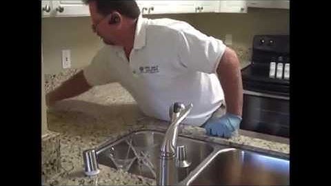 Permanent Sealer - Sealing Granite as Easy as 1, 2, 3, 4, 5, DIY Kit