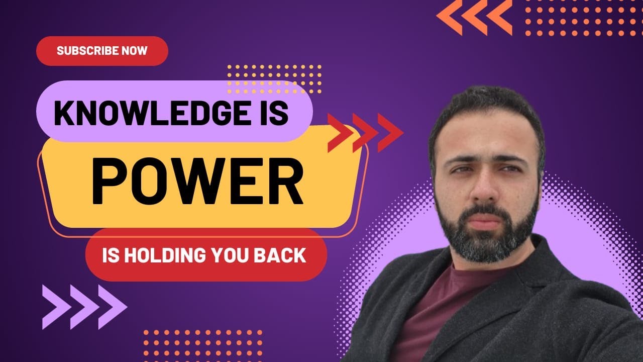 Stop reading || Start doing || Knowledge Power || David King. - YouTube