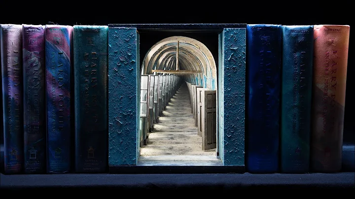 Making an INFINITY MIRROR Book Nook | Abandoned Sanatorium