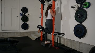 Standing Single Leg Hamstring Curl (MonkeyFeet)