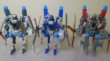 Transformers United Ex (Power Core Combiners):  Searchlight & Windburn & Choppermaster