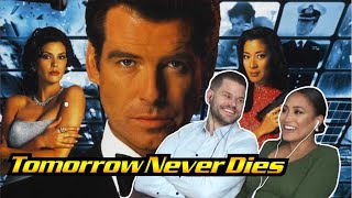 My Girlfriend Reacts to 007: Tomorrow Never Dies (1997) A Movie Reaction
