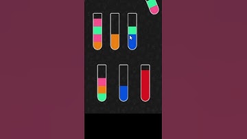 Water Sort color Puzzle Game #match the color #PuzzleGame #games  #Match the color #play #subscribe