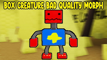 UPDATE - How To Find - BOX CREATURE BAD QUALITY MORPH in Find The Backrooms Morphs