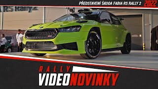 Světová premiéra Škoda Fabia RS Rally 2