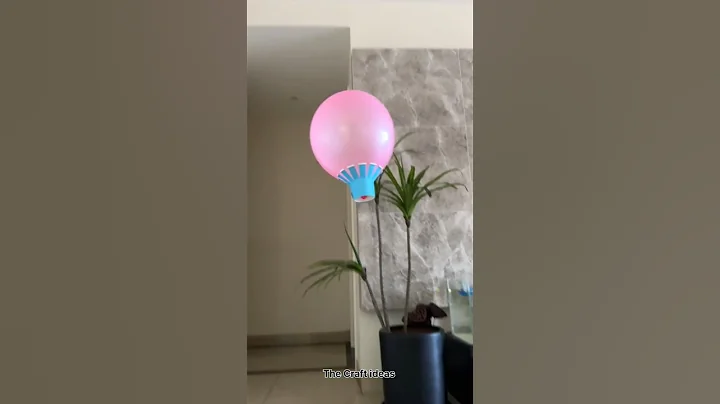 how to make air balloon with paper cup se air balloon Kaise banaen air balloon making #airballoon