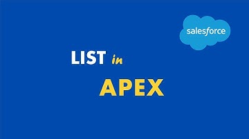 LIST Data Type | Apex Basics E04 | Salesforce