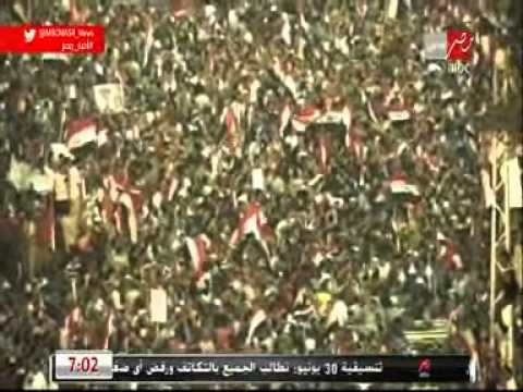 شادية يا بلادى و فرحة الشعب المصرى بإنتهاء حكم الأخوان 