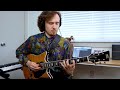 F blues  playing outside uptempo jazz guitar  ben eunson