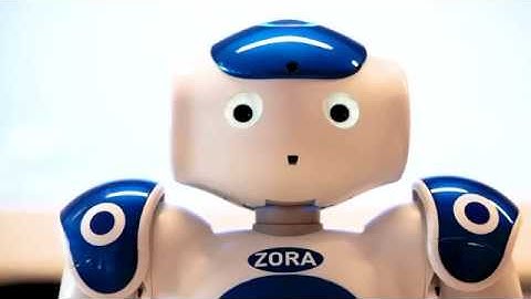 Zora de zorgrobot - Gezondheidszorg MBO College Hilversum