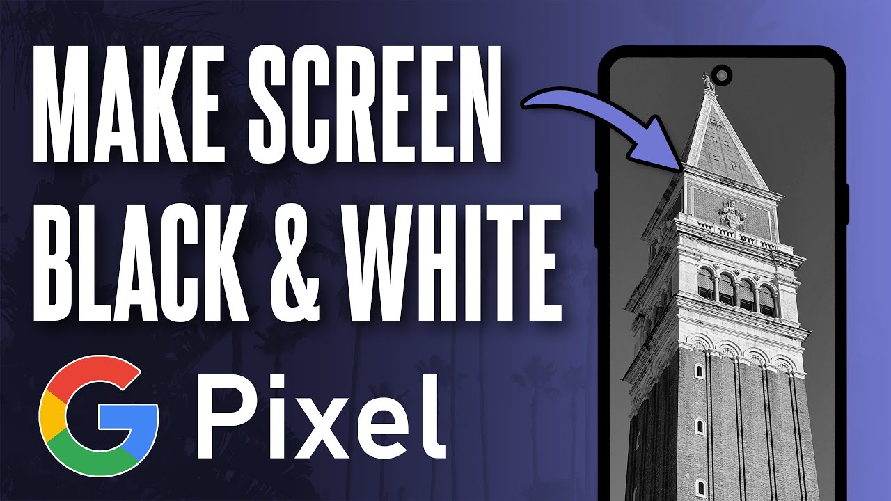 How To Make Your Screen Black And White