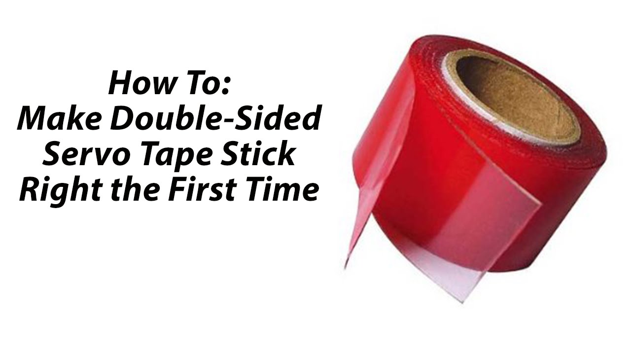 Life Hack: How to Make Double Sided Tape Stick Right the First Time 