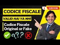 Verifica Codice Fiscale - Codice Fiscale Original Hai Ya Fake - Controllare Codice Fiscale Online